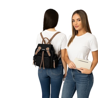 Foto 2 | Bolsa Steve Madden Bevelyn Black + Cartera Steve Madden