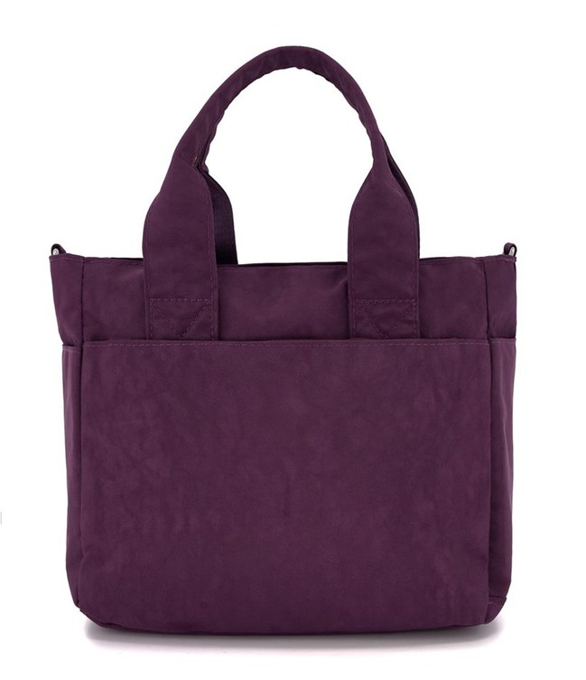 Foto 4 pulgar | Bolsa Tote Bag Cruzada y de Mano Zomilux Púrpura para Mujer