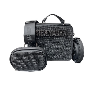 Foto 1 | Bolsa Steve Madden Bevelymm Mini Rhinestones Black
