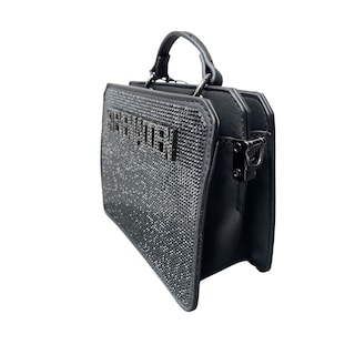 Foto 3 | Bolsa Steve Madden Bevelymm Mini Rhinestones Black
