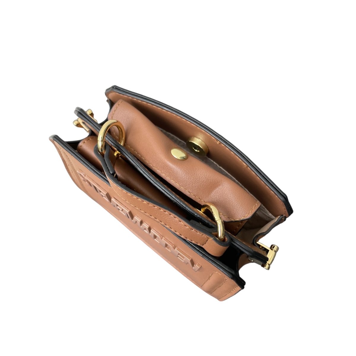 Foto 6 pulgar | Bolsa Para Dama Steve Madden Bevelymm Mini Cognac