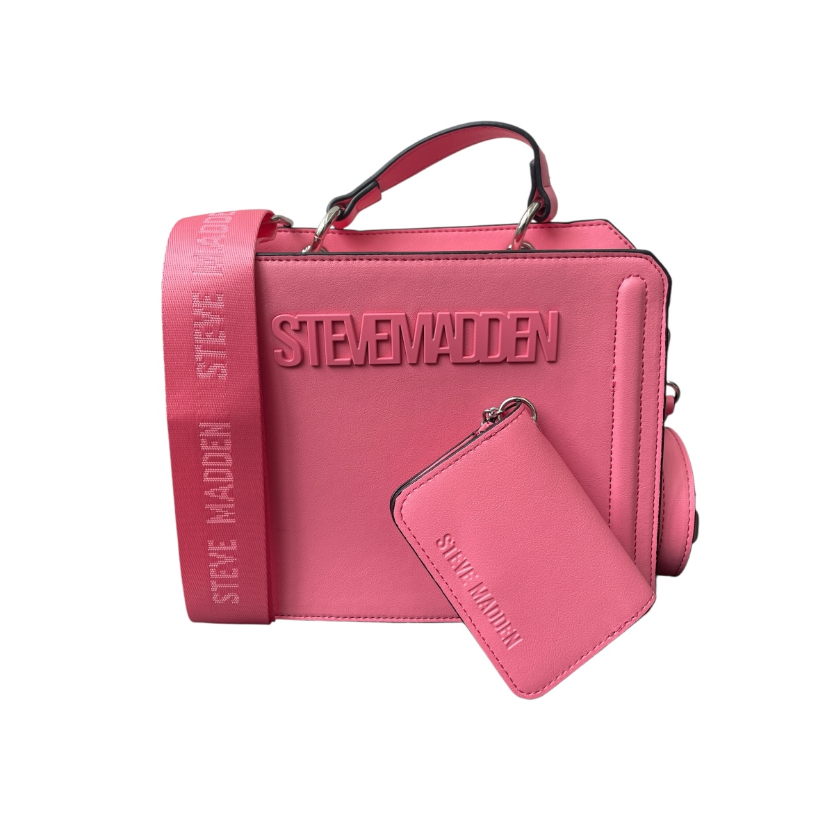 Foto 2 pulgar | Bolsa Steve Madden Bevelyn Pink Carnation