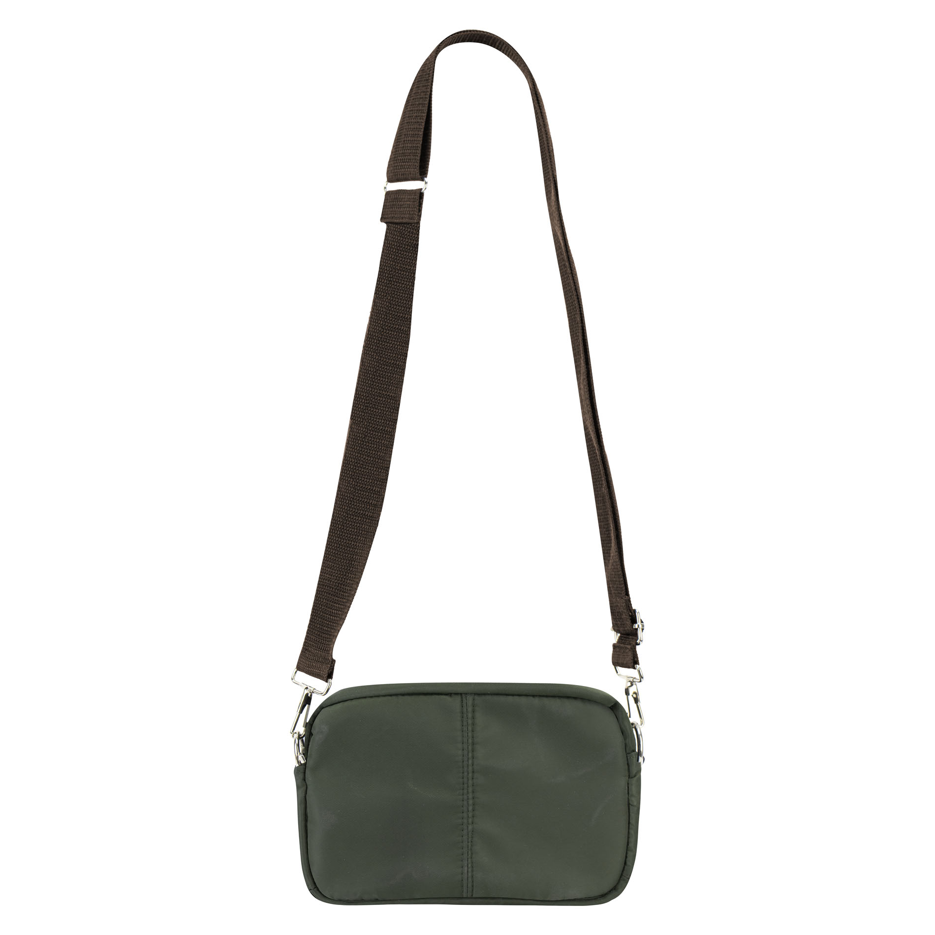 Foto 4 pulgar | Mariconera Unisex Musgo Bimba Textil Sidney Nueva Imagen
