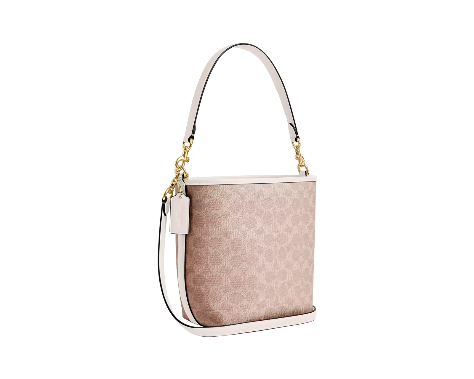 Foto 3 pulgar | Bolsa Coach City Bucket Bag Signature Canvas Ct800 Color Beige