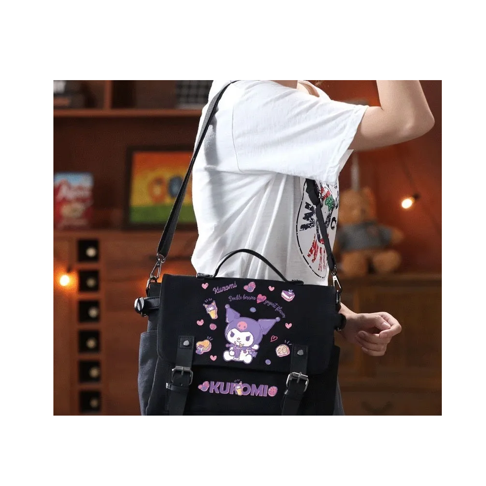 Foto 4 | Bolso Bandolera Lab.g Kuromi Negro