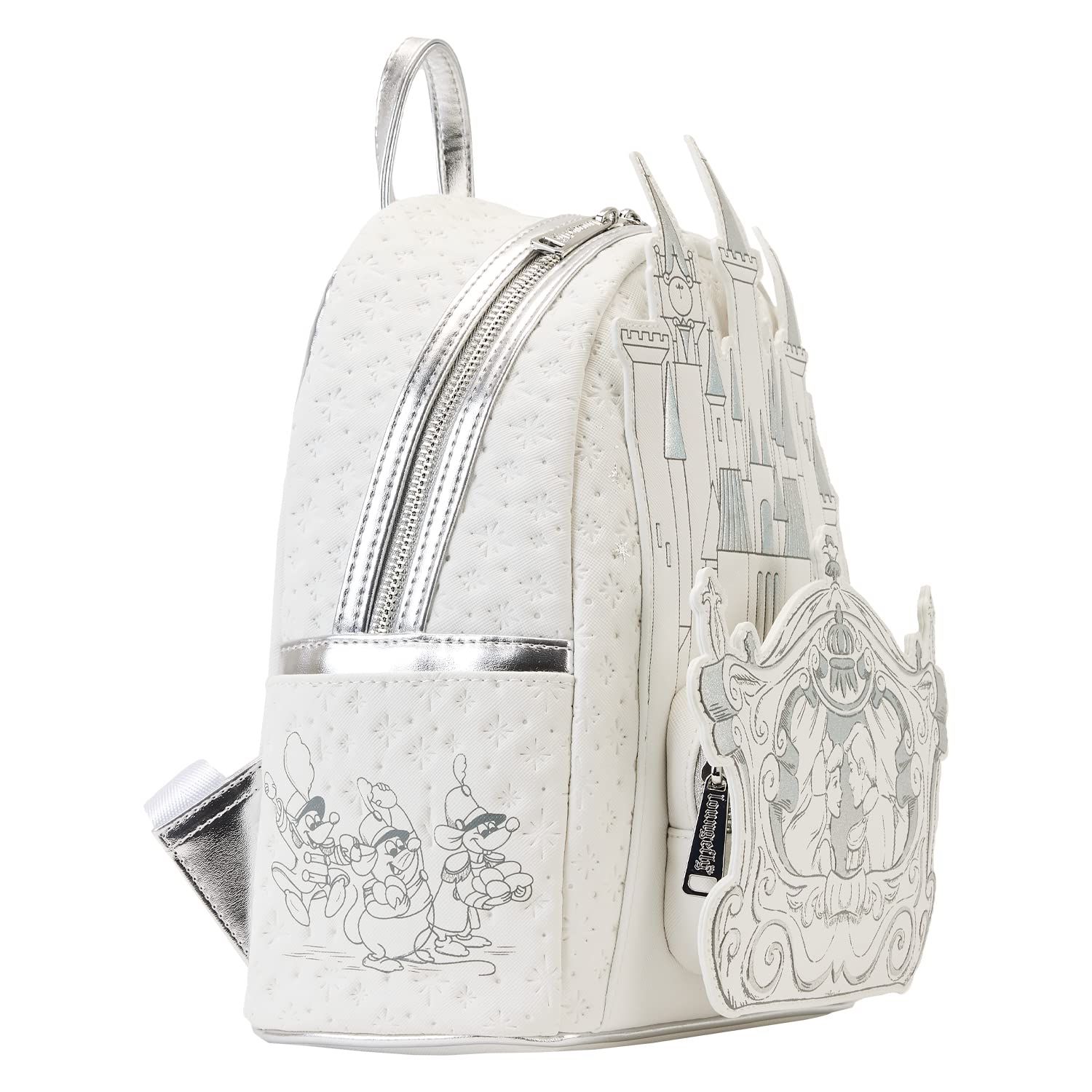 Foto 5 | Minimochila Loungefly Disney Cinderella Happily Ever After - Venta Internacional.