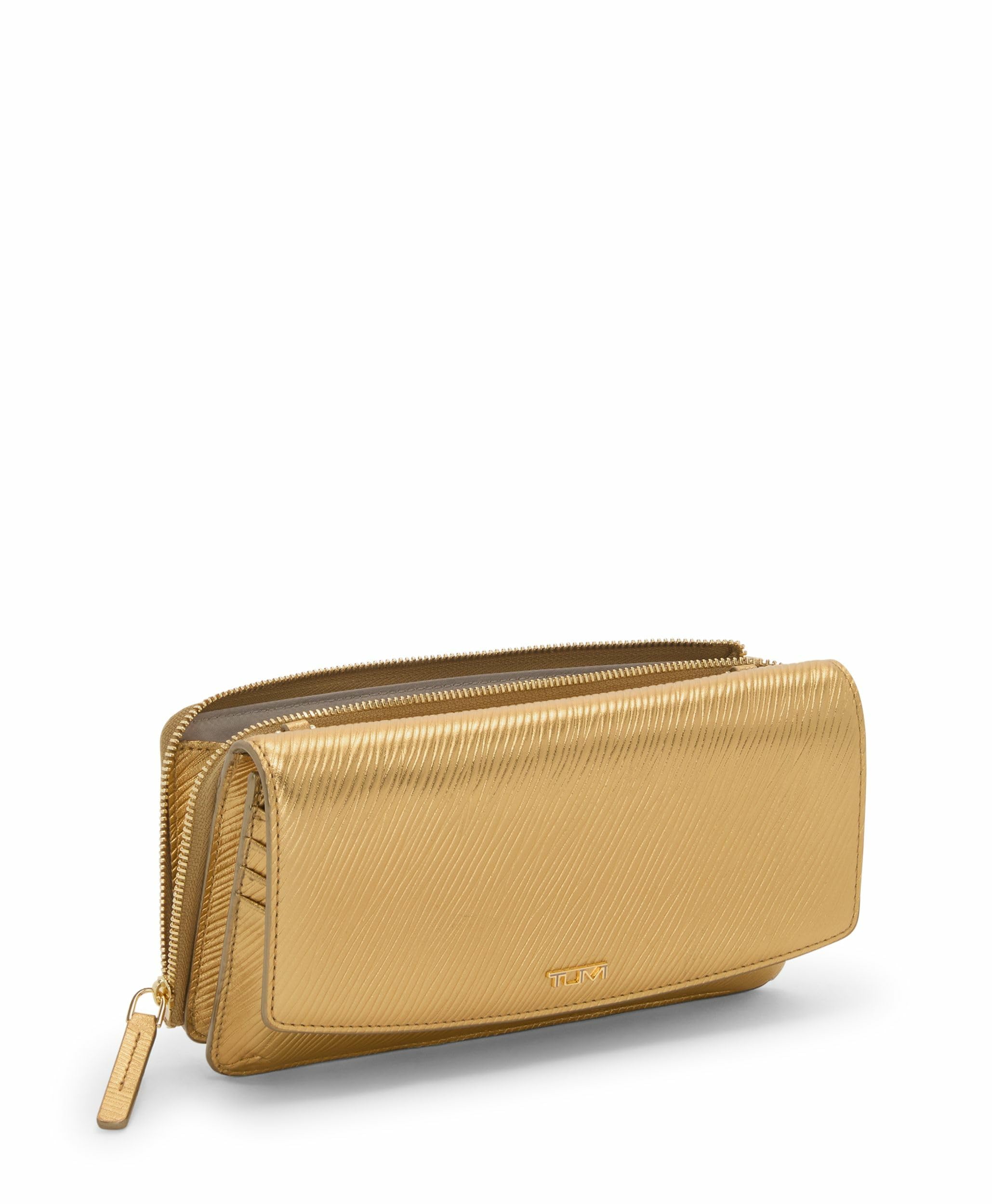 Foto 3 pulgar | Bolso Bandolera Tumi Belden Leather Gold Para Mujer - Venta Internacional.