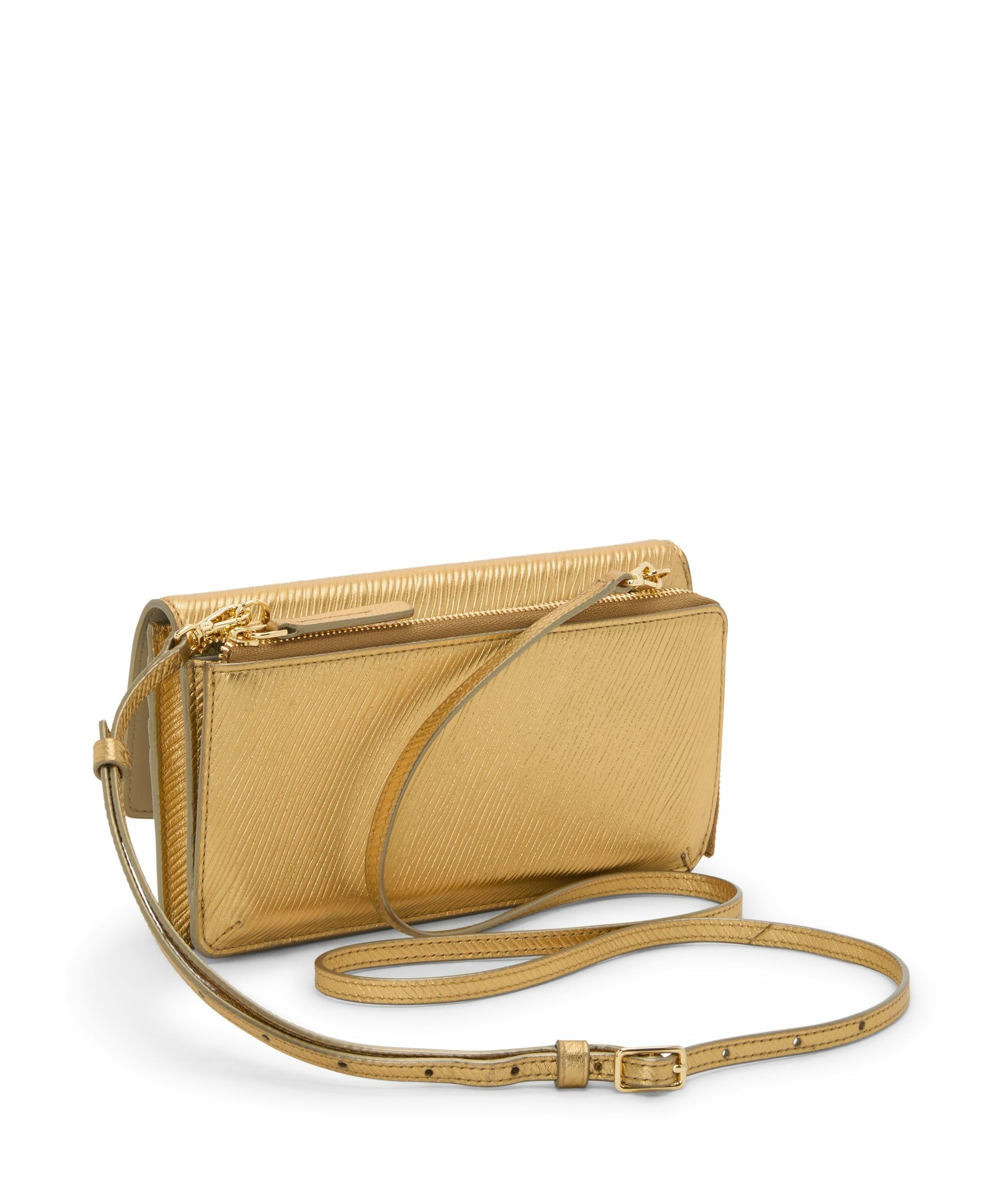 Foto 5 pulgar | Bolso Bandolera Tumi Belden Leather Gold Para Mujer - Venta Internacional.