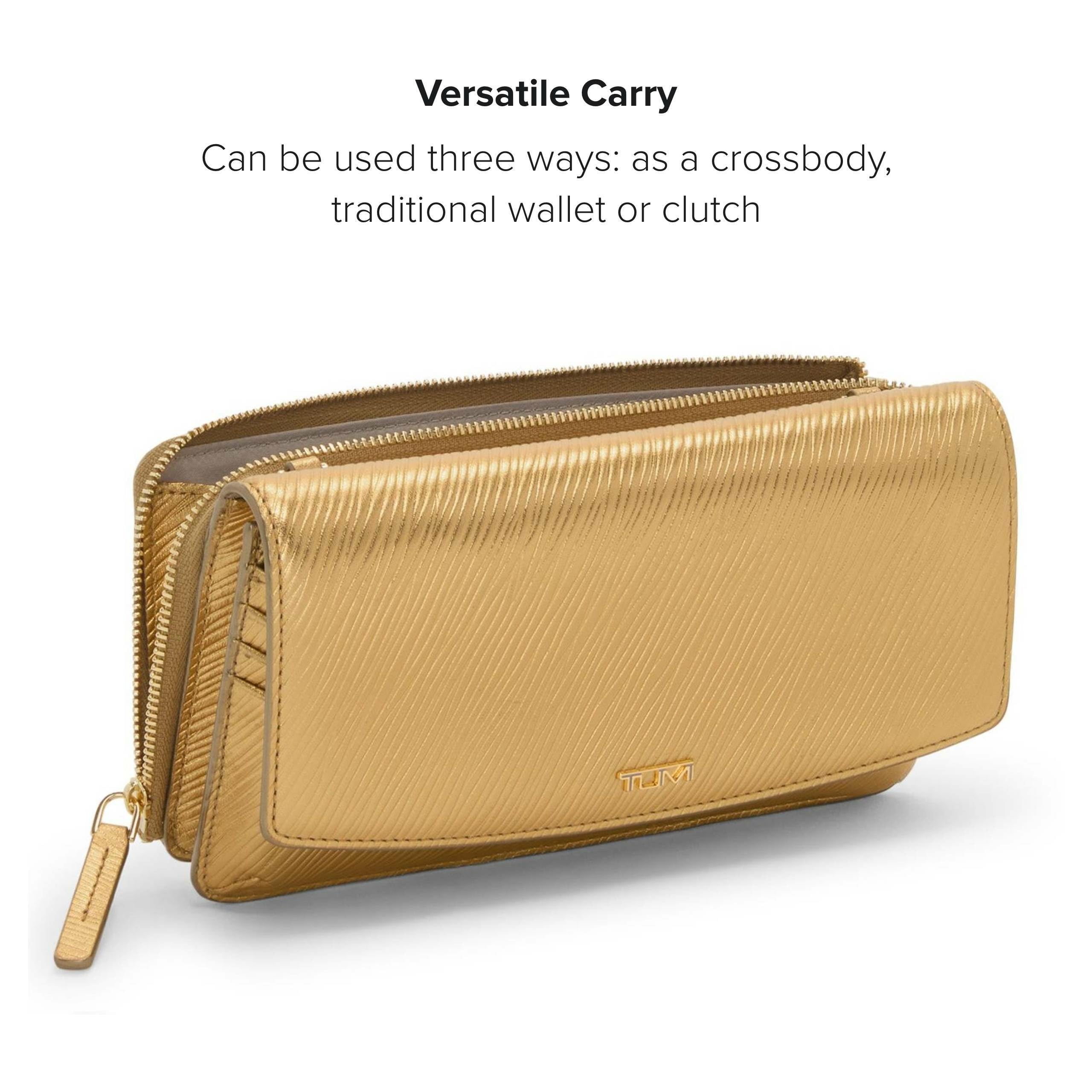 Foto 6 pulgar | Bolso Bandolera Tumi Belden Leather Gold Para Mujer - Venta Internacional.