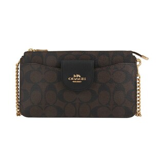 Foto 1 | Bolsa Coach C3328 Café Oscuro