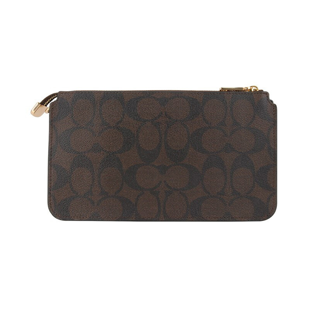 Foto 4 pulgar | Bolsa Coach C3328 Café Oscuro