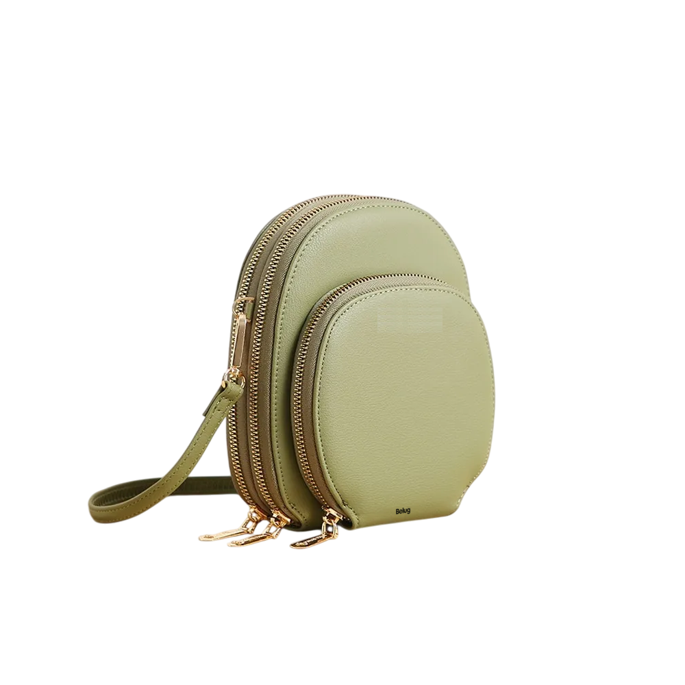 Foto 2 pulgar | Bolso Belug  De Hombro Tipo Cartera Larga  Verde Claro