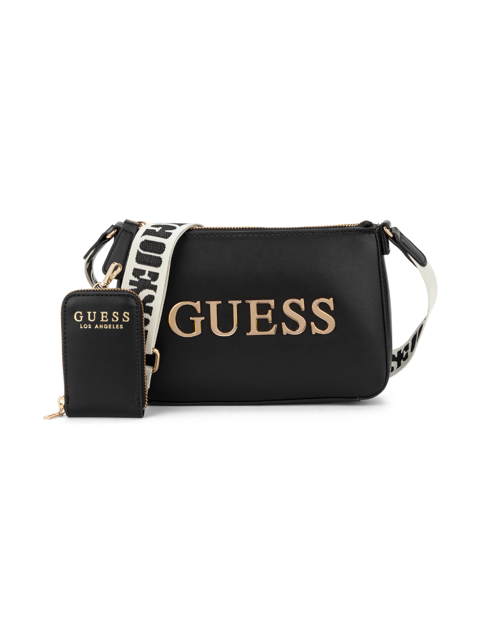 Foto 2 pulgar | Bolsa Cruzada Guess Caracara Con Monedero