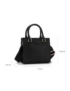 Foto 6 | Bolsa Cruzada Guess Zinnia Con Monedero
