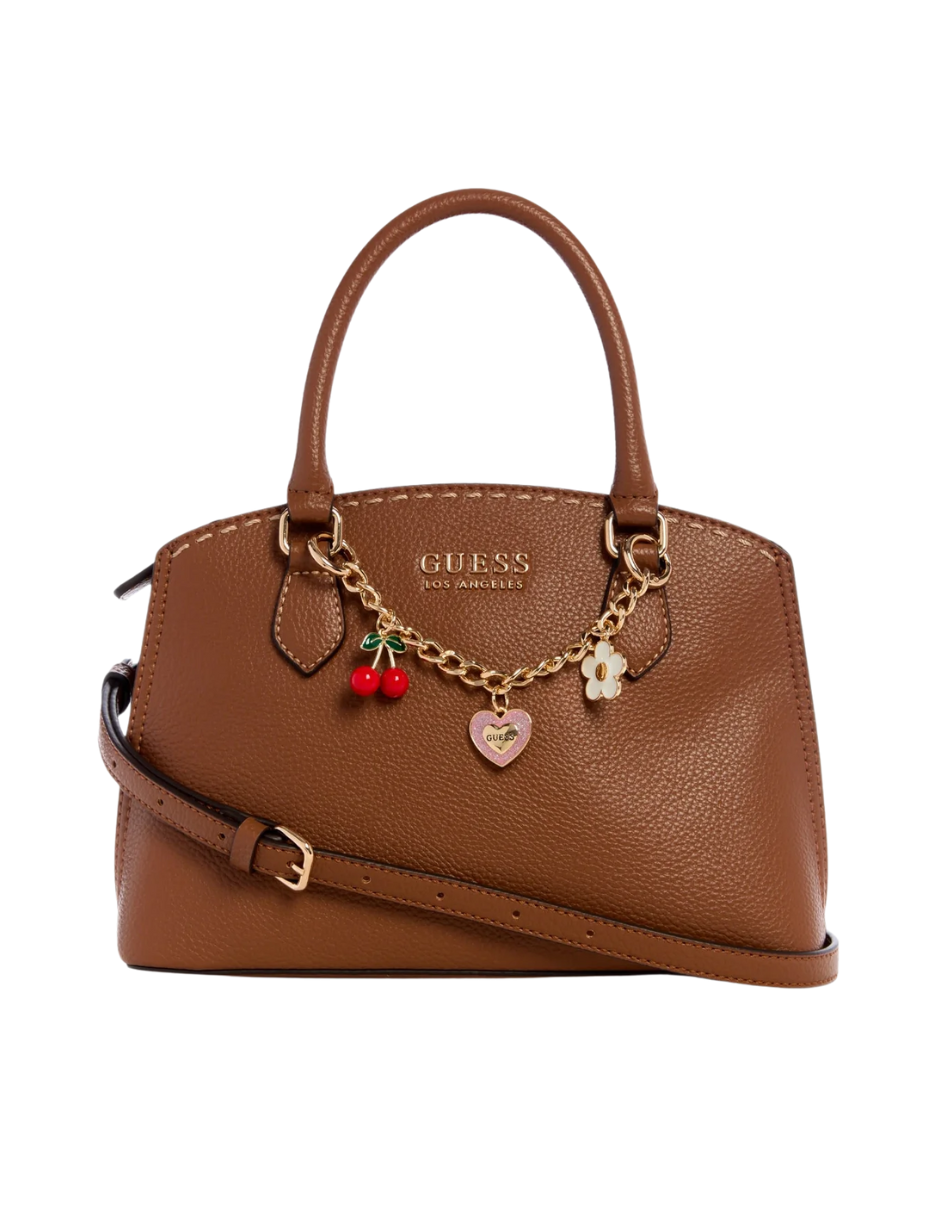 Foto 2 pulgar | Bolsa Cruzada Guess Lynne Charm Café