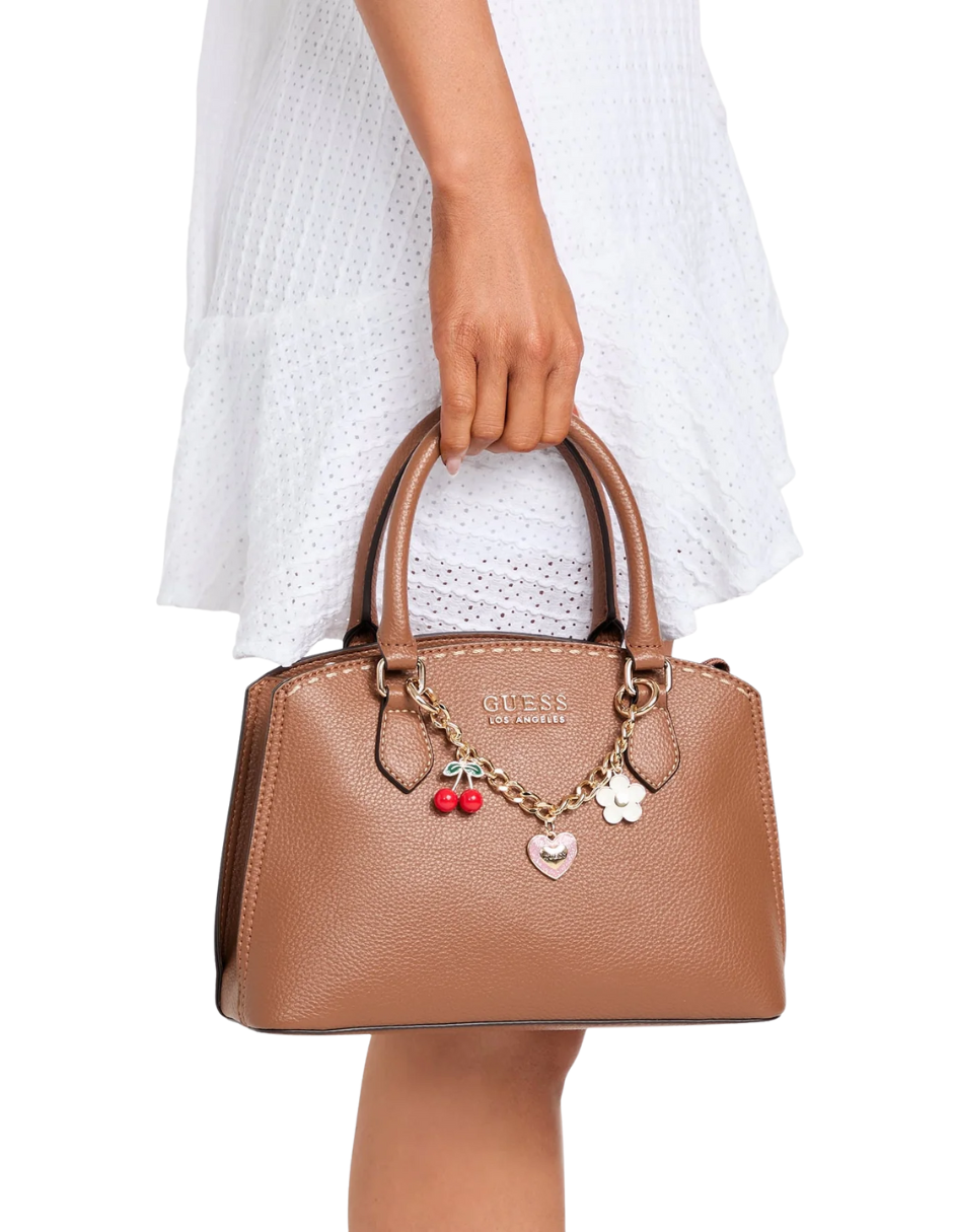 Foto 2 | Bolsa Cruzada Guess Lynne Charm Café