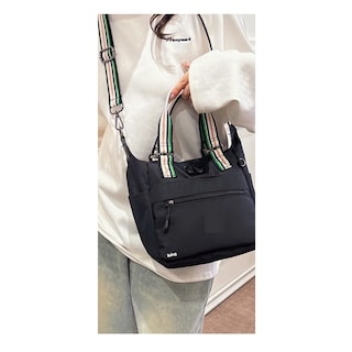 Foto 4 | Bolso Belug Mujer Hombro Compras Negro