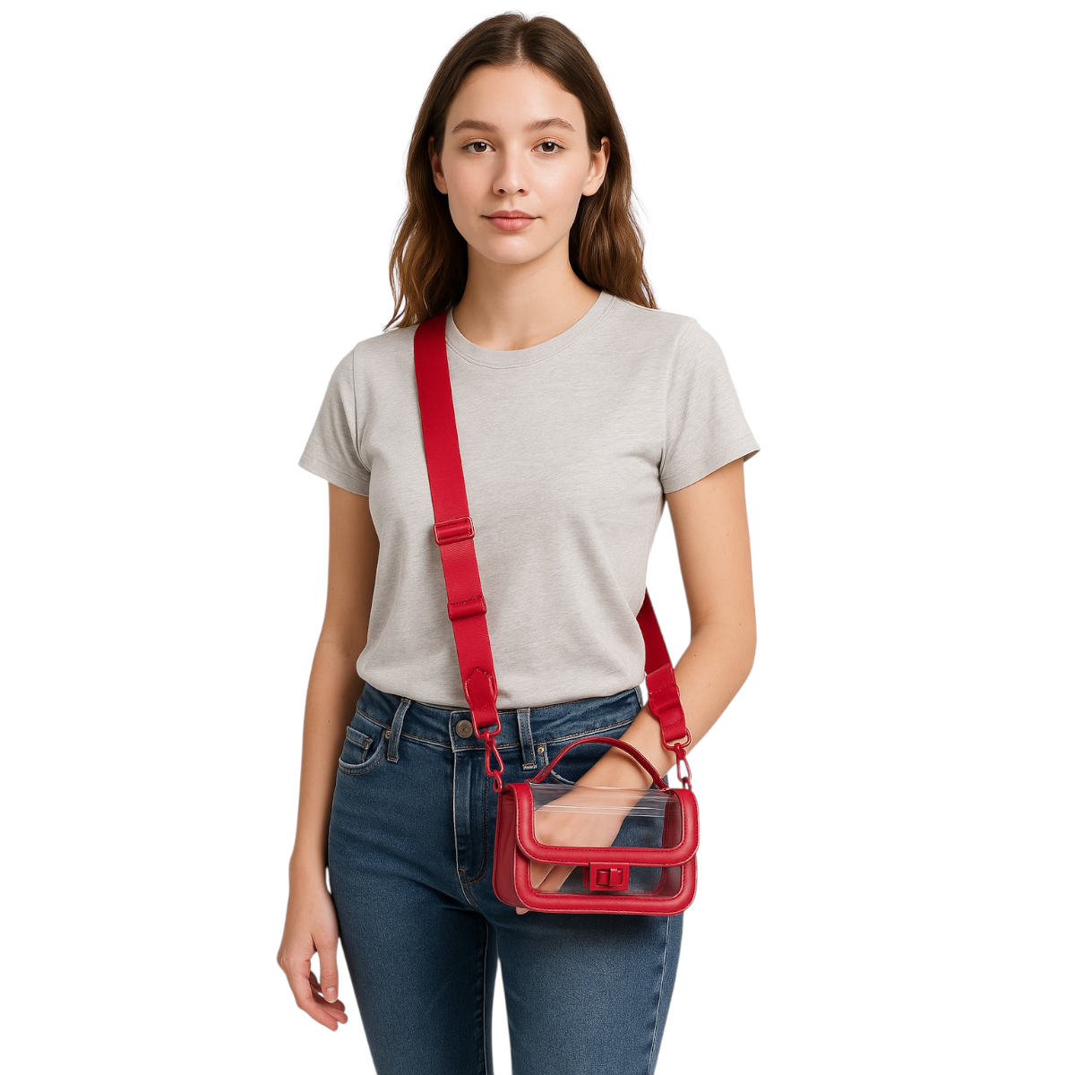 Foto 7 pulgar | Bolsa Crossbody Steve Madden Balberta Red
