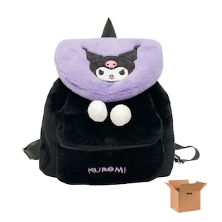 Foto 1 | Mochila Belug Felpa Kuromi Negro Morado