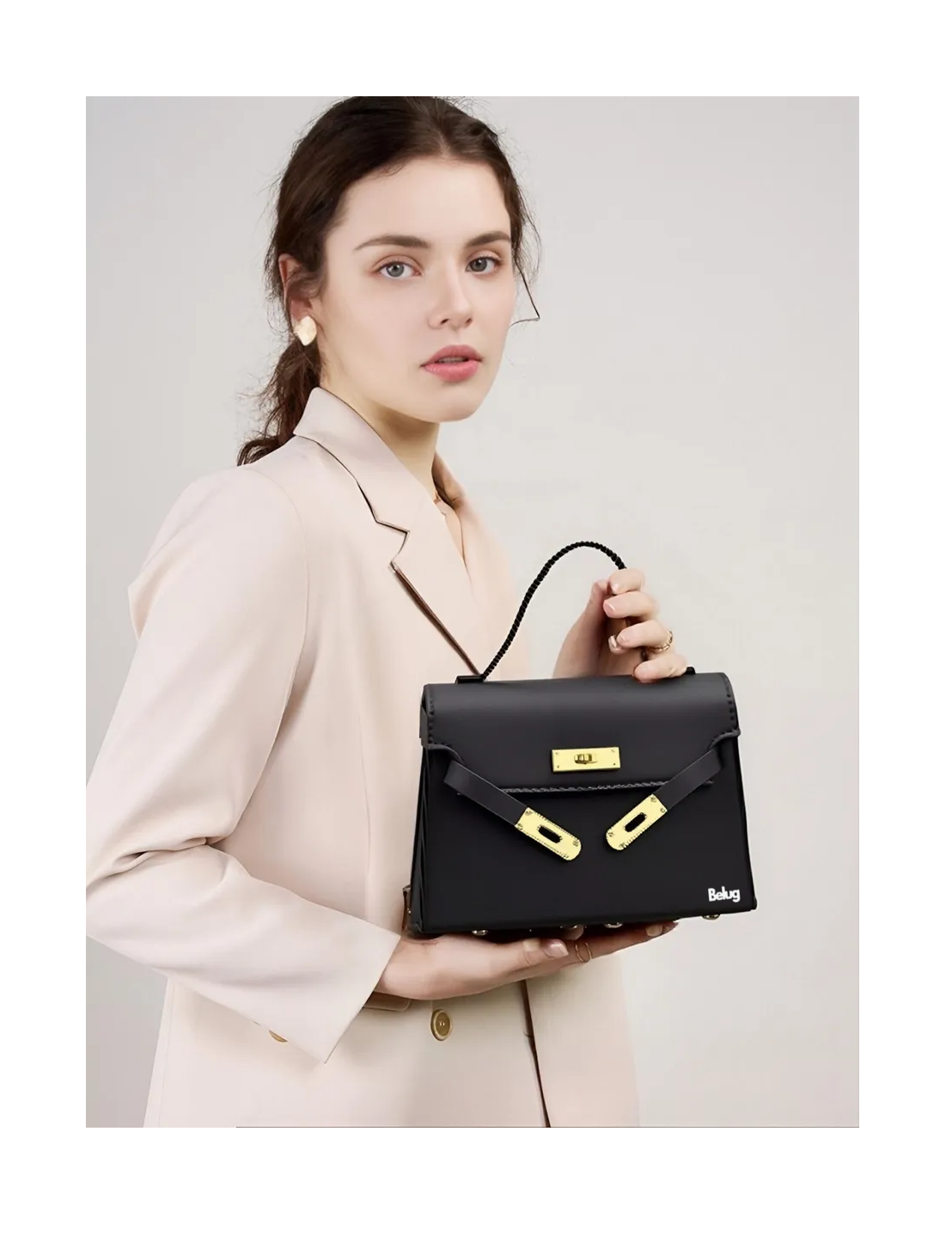 Foto 3 pulgar | Bolsa De Dama Crossbody Negro
