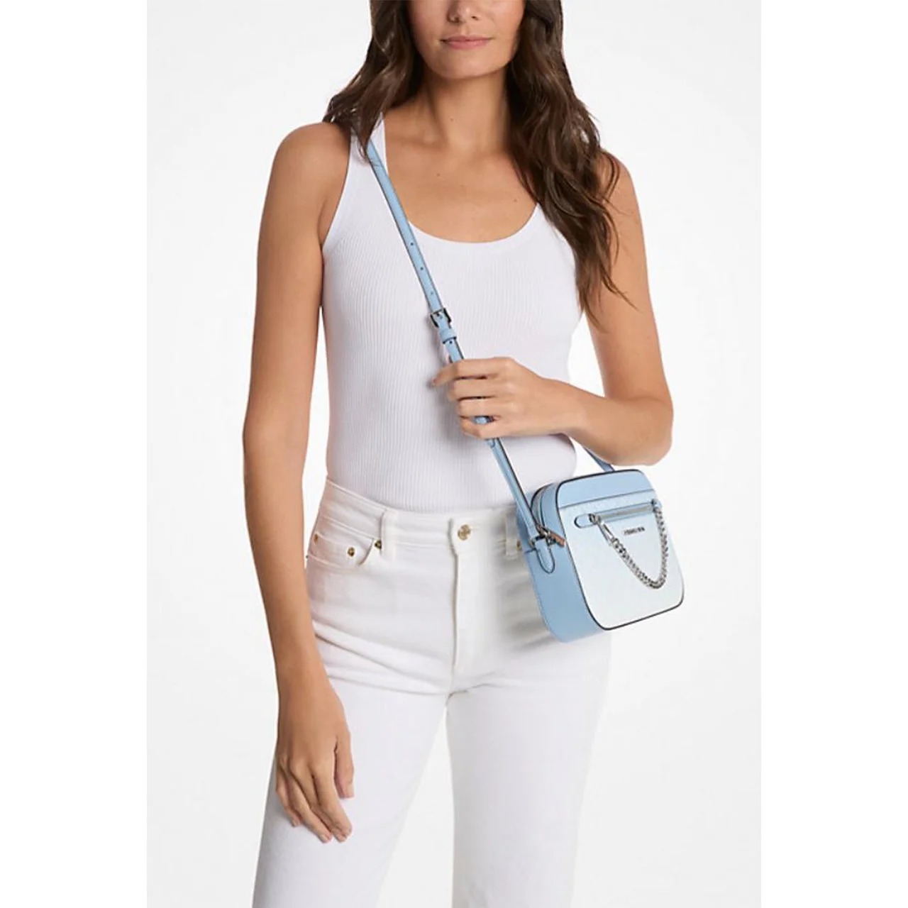Foto 4 pulgar | Bandolera Michael Kors Jet Set Large Ombré Para Mujer - Venta Internacional.