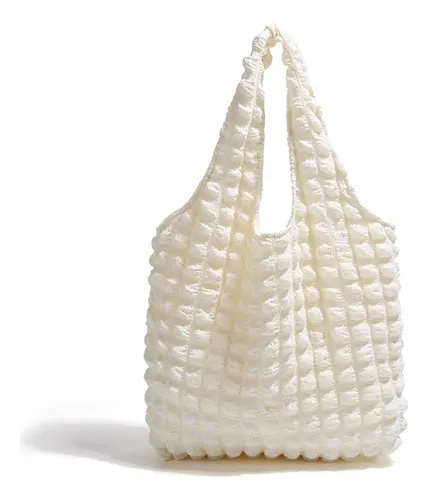Foto 1 | Bolso Hombro Xtellar Bolsa Tote Mano Mujer Acolchada Cloud Burbujas