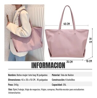 Foto 4 | Bolsa Xtellar Morado Grande 25l Con Bolsillo Antirrobo Liviano Impermeable