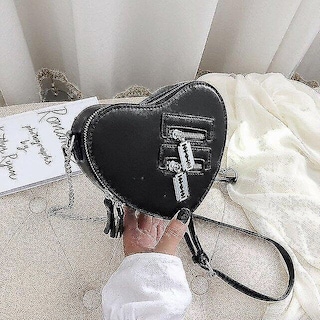 Foto 1 | Bolso Bandolera Huoguo Red Love En Forma De Corazón - Venta Internacional.