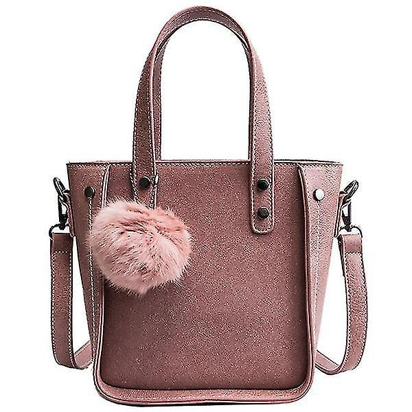Foto 2 pulgar | Mochila Huoguo Bolso Tipo Bombonera De Piel Sintética Para Mujer  Color Rosa - Venta Internacional.