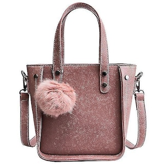 Foto 1 | Mochila Huoguo Bolso Tipo Bombonera De Piel Sintética Para Mujer Color Rosa - Venta Internacional.