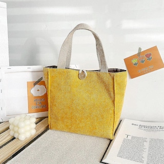 Foto 2 | Bolso Huoguo Corduroy Travel Tote Para Mujer - Venta Internacional.