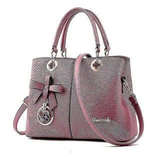 Foto 1 | Bolso De Mano Huoguo Para Mujer Para Fiestas Rosa 30x13x22cm - Venta Internacional.