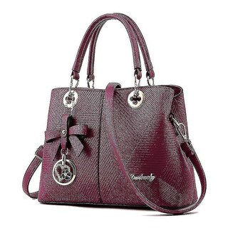 Foto 2 | Bolso De Mano Huoguo Para Mujer Para Fiestas Rosa 30x13x22cm - Venta Internacional.