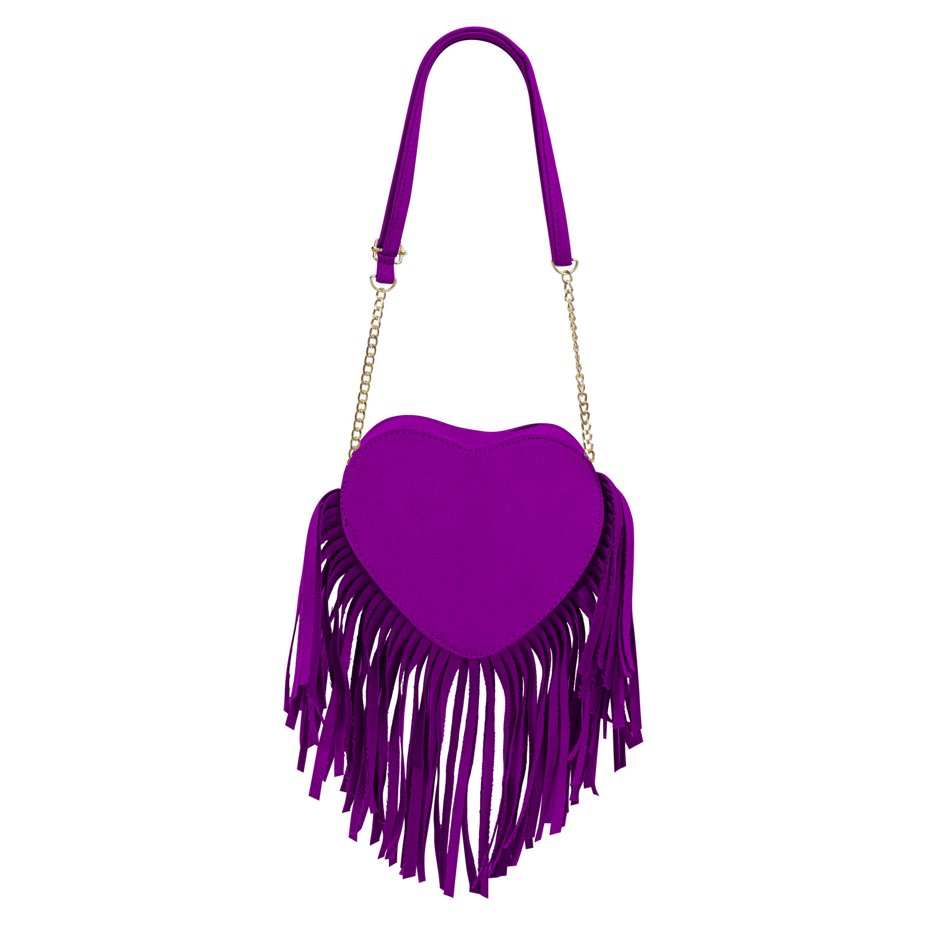 Foto 4 pulgar | Bolso Para Dama Bugambilia Duarzno Barbas Sintetico Baby Yamilet Corazón Nueva Imagen
