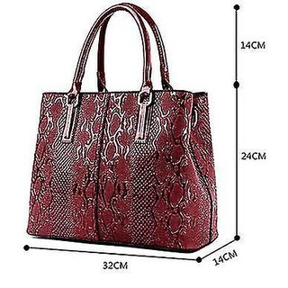 Foto 2 | Bolso De Hombro Libarrecy De Cuero De Lujo Para Mujer - Venta Internacional.