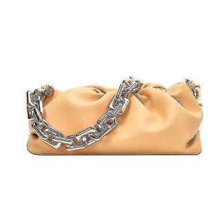 Foto 1 | Bolso De Mano Huoguo Para Mujer De Piel Suave Holgado 28 X 13 X 11 Cm Color Amarillo - Venta Internacional.