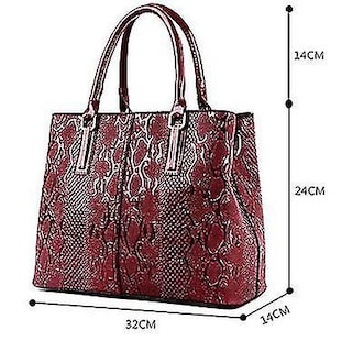 Foto 2 | Bolso De Hombro Libarrecy De Cuero De Lujo Para Mujer - Venta Internacional.