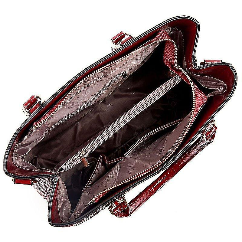 Foto 6 pulgar | Bolso De Hombro Libarrecy De Cuero De Lujo Para Mujer - Venta Internacional.