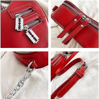 Foto 2 | Bolso Bandolera Huoguo Red Love En Forma De Corazón - Venta Internacional.