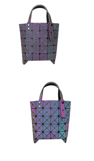 Foto 2 | Bolso Huoguo Monedero Geométrico Holográfico Para Mujer - Venta Internacional.