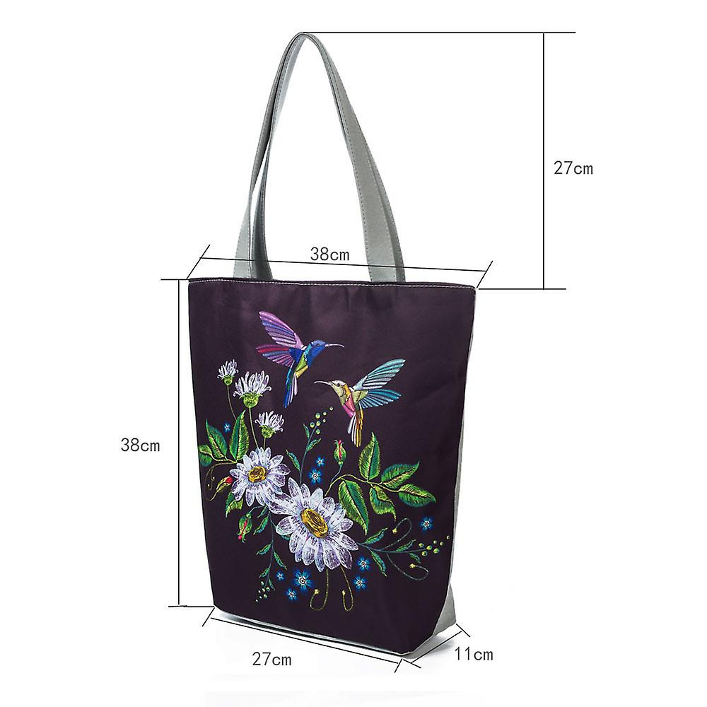 Foto 3 pulgar | Bolso Huoguo National Wind Canvas Para Mujer - Venta Internacional.