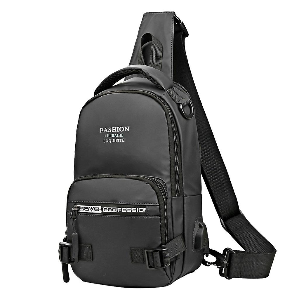 Foto 2 pulgar | Bolso De Pecho Huoguo  Unisex  Moderno  Exterior  Impermeable  Oxford - Venta Internacional.