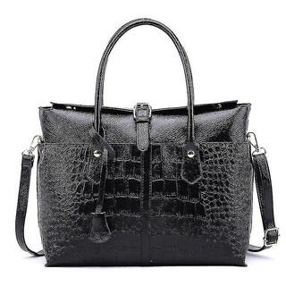 Foto 4 | Bolso De Mano Huoguo Para Mujer Casual De Piel Sintética Marrón - Venta Internacional.