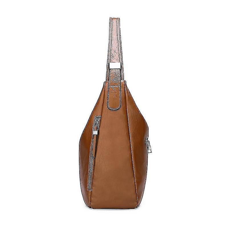 Foto 4 pulgar | Bolso De Hombro Huoguo De Piel Suave Para Señoritas  Color Rojo - Venta Internacional.