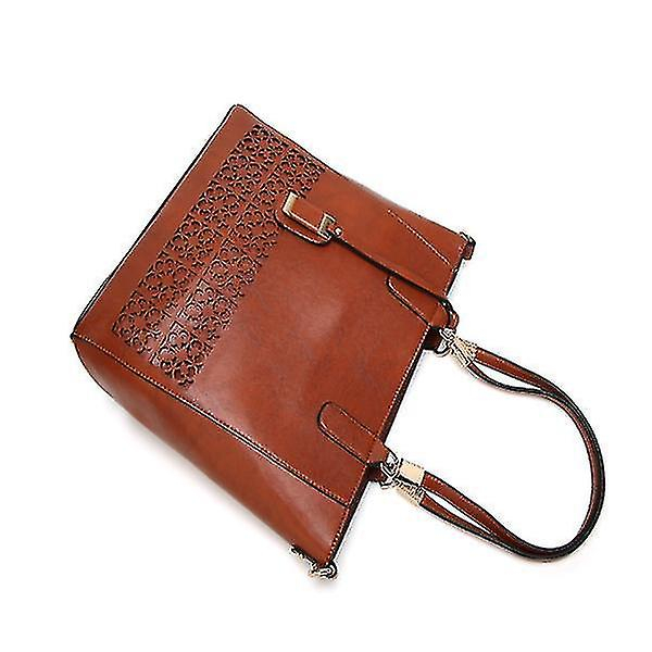 Foto 4 pulgar | Bolso De Mano Huoguo Moda Casual Para Mujer Para Fiestas Marrón - Venta Internacional.