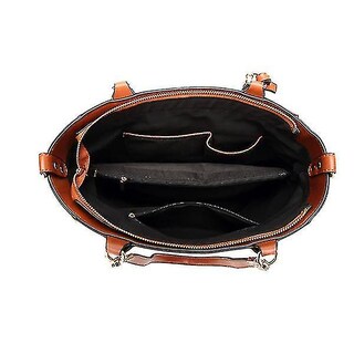 Foto 4 | Bolso De Mano Huoguo Moda Casual Para Mujer Para Fiestas Marrón - Venta Internacional.