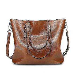 Foto 2 | Bolso De Mano Huoguo Lady Shoulder Messenger De Piel Sintética Rojo Vino - Venta Internacional.