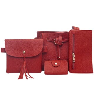 Foto 2 | Bag Huoguo Bolso De Hombro De Cuatro Piezas De Nueva Moda Para Mujer - Venta Internacional.