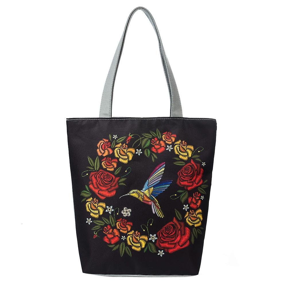 Foto 3 pulgar | Bolso Huoguo National Wind Canvas Para Mujer - Venta Internacional.