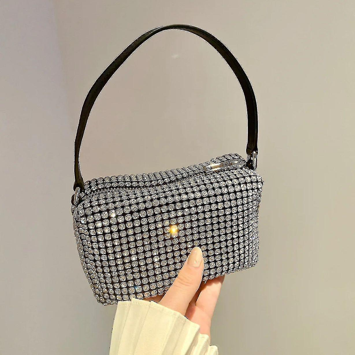 Foto 3 | Mochila Huoguo  Bolso Azul Para Mujer  Vintage  Crystal Evening - Venta Internacional.